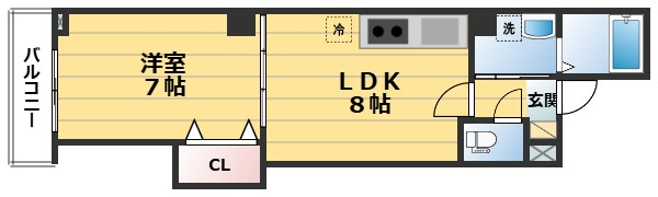 グランフィオーレウエダの間取り