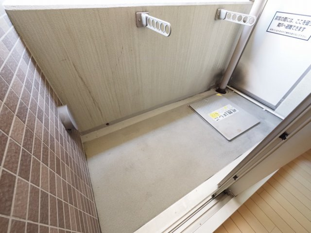 レジディア江戸堀のバルコニー