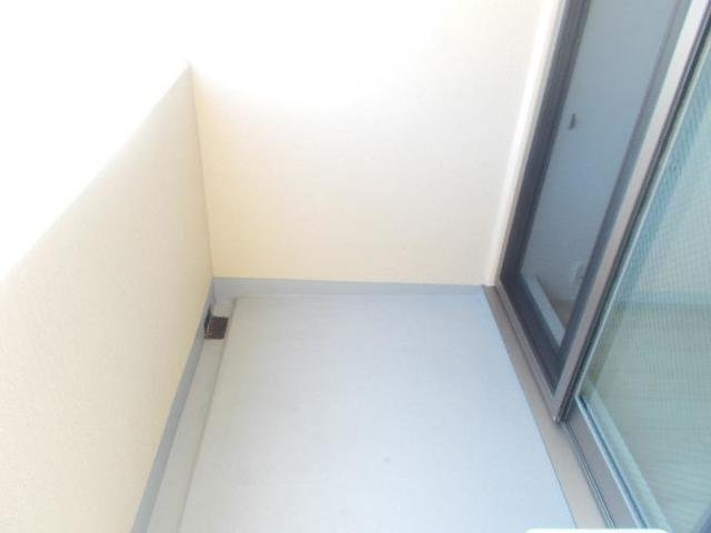 さつき荘のバルコニー