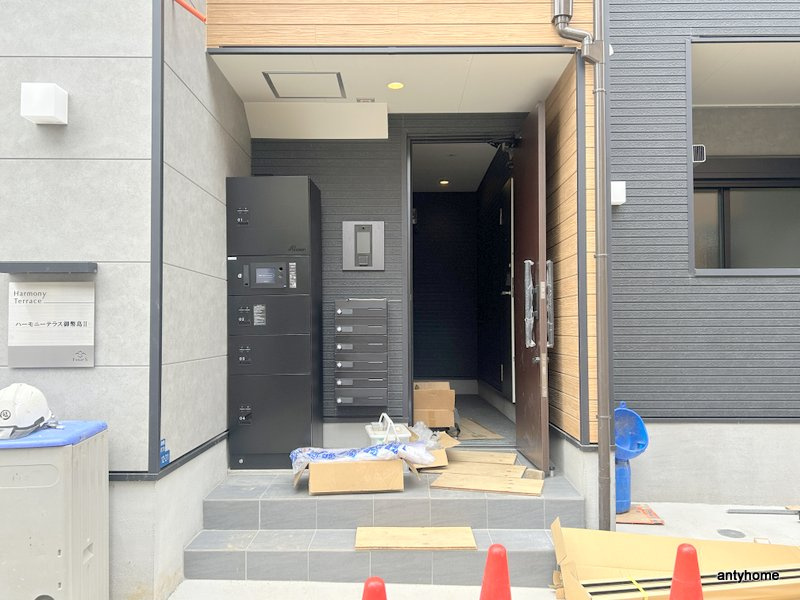 ハーモニーテラス御幣島Ⅱ　仲介手数料無料のエントランス