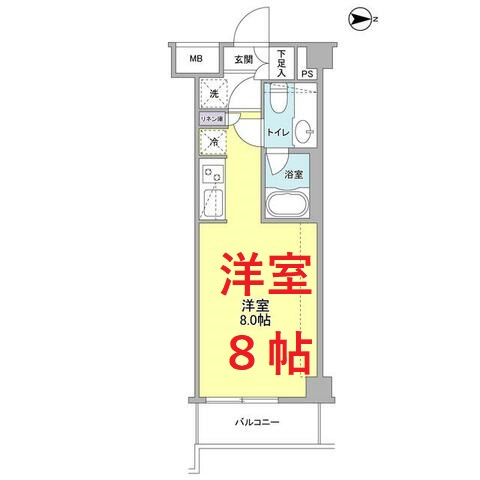 【間取り】 | リバーレ蒲田仲六郷