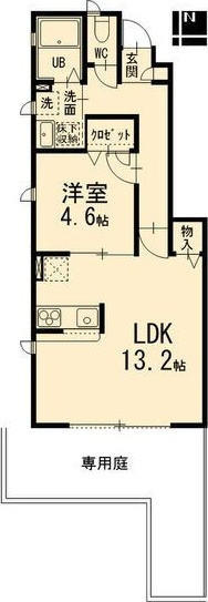 レジデンス桜山の間取り