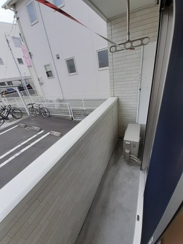エストレーラⅢ　Ａのバルコニー