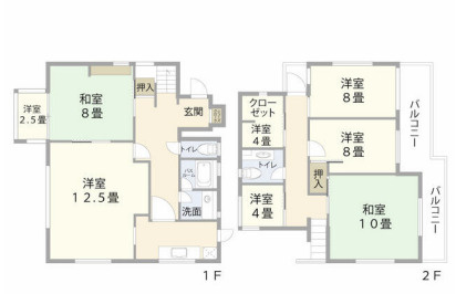 【間取り】 | 北葛飾郡杉戸町大字杉戸　中古戸建