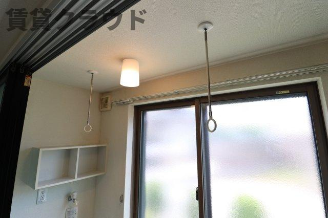 パークスクエア青葉の森Ⅱの内装|室内物干
