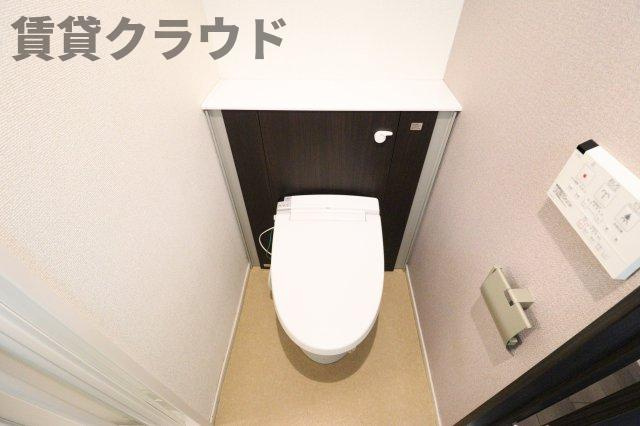パークスクエア青葉の森Ⅱのトイレ|コンパクトで使いやすい洗面所