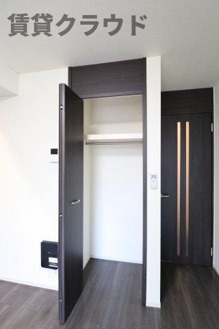 パークスクエア青葉の森Ⅱの収納|落ち着いた玄関です