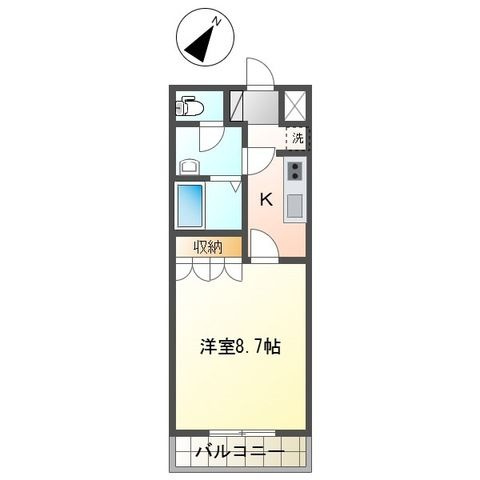 Berlina　Ａの間取り