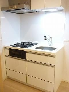 ユイマール三ノ輪のキッチン