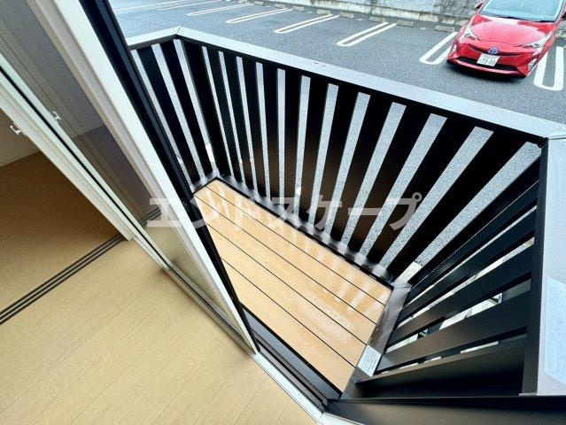プレシャス　Ａのバルコニー|高崎、前橋、伊勢崎エリアのお部屋探しはエンドスケープまで！お客様の理想お聞かせ下さい♪