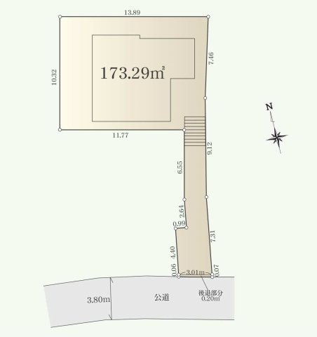 【横浜市泉区岡津町1589-4全1棟新築戸建て】★仲介手数料無料★（岡津小学校・岡津中学校）の区画図