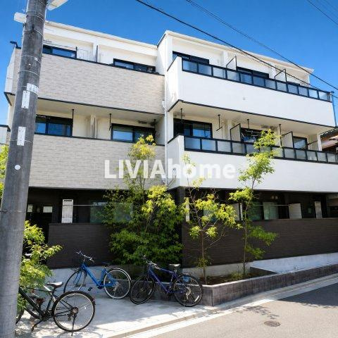 足立区千住東１丁目のアパートの外観