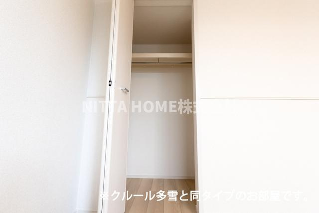ボン・クールⅣの収納|【イメージ写真】全居室に収納が付いています！