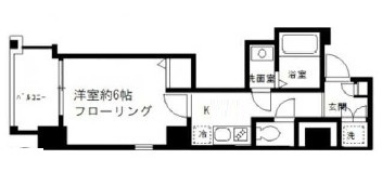 ナチュールＭの間取り|間取りです。