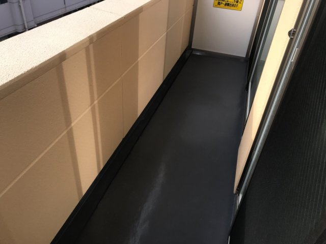 クレール矢賀駅前のバルコニー