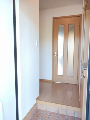 ラ　ポワールⅡの玄関