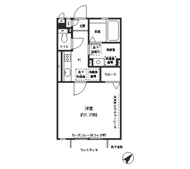 クレインハウス妙典の間取り