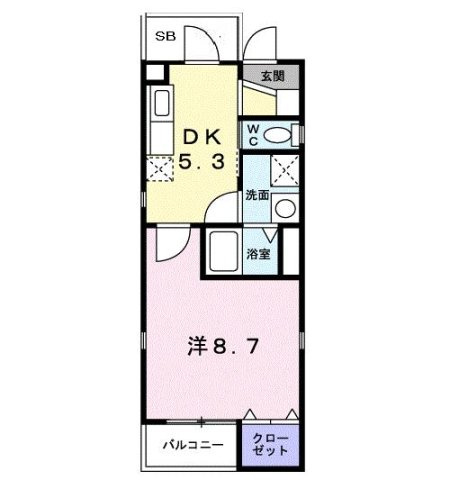 ライラック　グローヴの間取り