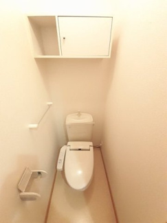 【トイレ】 | アストラル | ゆったりとした空間のトイレです