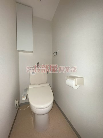 ソレイユ中央のトイレ|シンプルで使いやすいトイレです