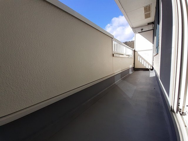 ドミールディオンⅡのバルコニー