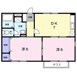 【間取り】 | リバティーハイム | 間取りです。