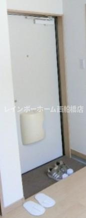 ミルプラージュの玄関