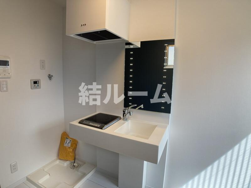 練馬区田柄２丁目のアパートのキッチン