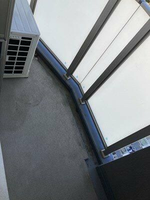 ベルシード綾瀬駅前のバルコニー