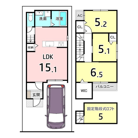 【間取り】 | 南区久世大藪町