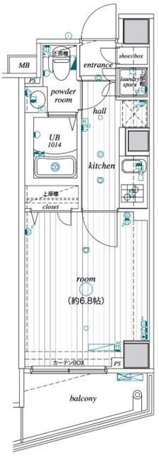 レオーネ亀戸の間取り|間取りです。
