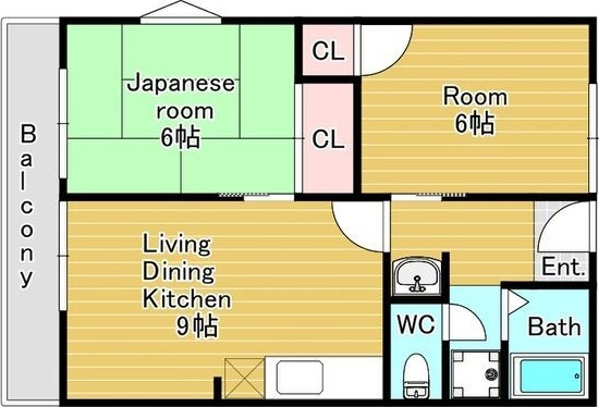 【間取り】 | エルムハイツ