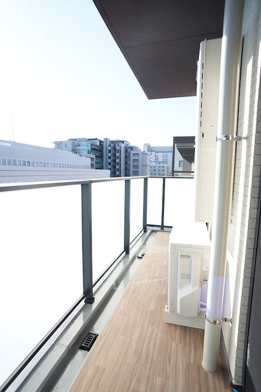江東区東陽２丁目の賃貸マンションのバルコニー