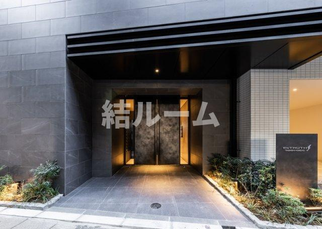 板橋区清水町の賃貸マンションのエントランス