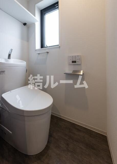 板橋区清水町の賃貸マンションのトイレ