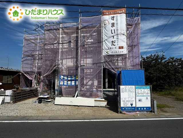上尾菅谷　新築戸建　リーブル01の駐車場|10/12　撮影
