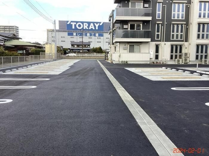 あいグラン・三島駅　A棟の駐車場