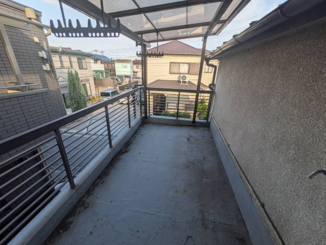 西二見戸建のバルコニー