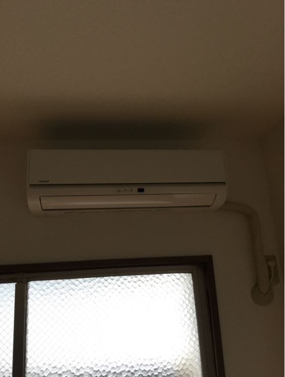 アーバン六甲・家電付の設備|エアコン新設です。