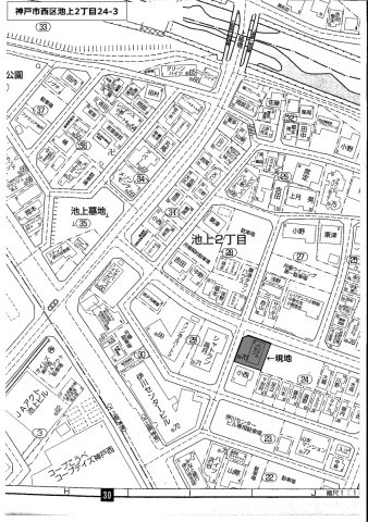 シングルプランの地図