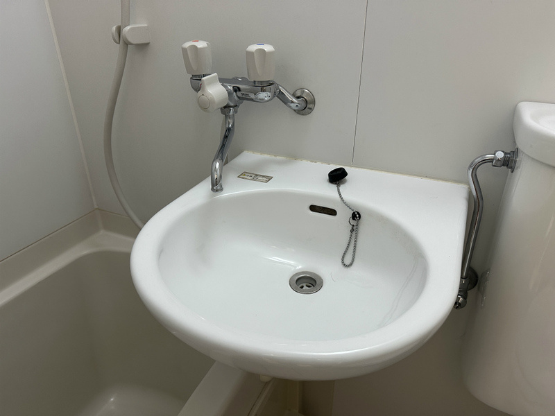 永手コスモハイツの洗面所