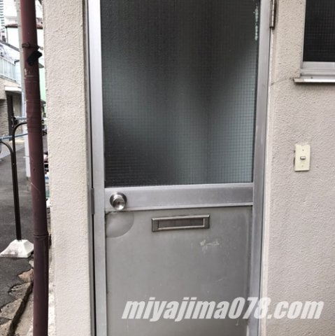 白鳩荘Bの玄関|玄関