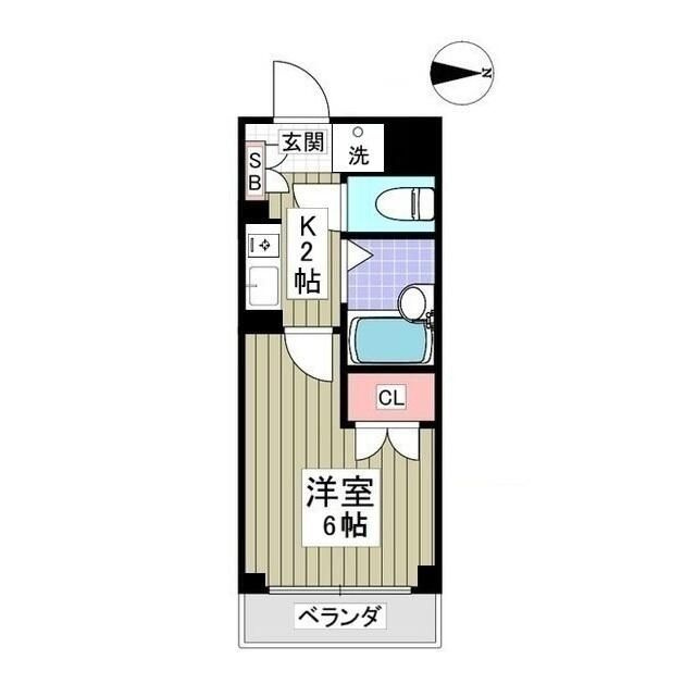 川口プラザＤの間取り