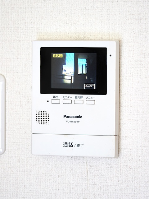 グランベア今井のセキュリティ|カラーモニター付インターホン