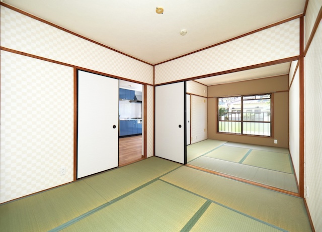 グランベア今井の和室|6帖4.5帖続き和室