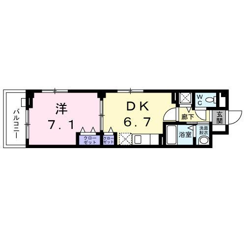 ピノ　フォルトゥーナの間取り