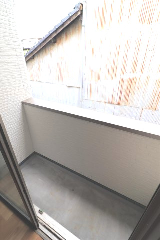 cocoru庭瀬のバルコニー