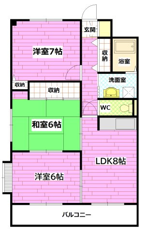 ハイム宮本の間取り