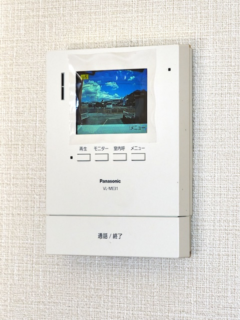 ファニータウン坂口のセキュリティ|カラーモニター付インターホン