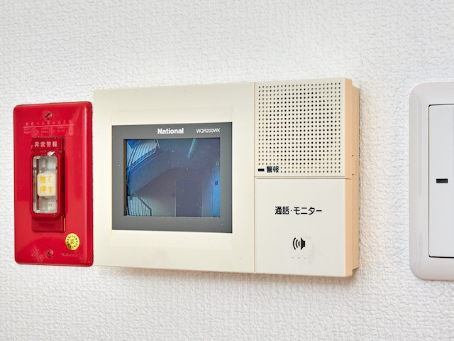 ランベール池北のセキュリティ|カラーモニター付インターホン